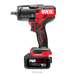 pwr core 20 brezkrtačni komplet udarnih ključev s srednjim navorom 20v 1/2 in. SKIL V606J4 orodja
